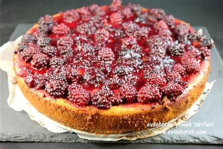 Böğürtlenli Cheesecake Tarifi