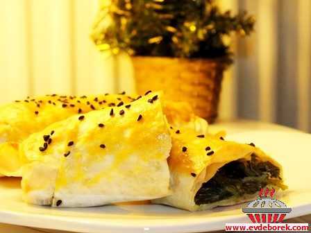 Ispanaklı Börek (Yufka İle)