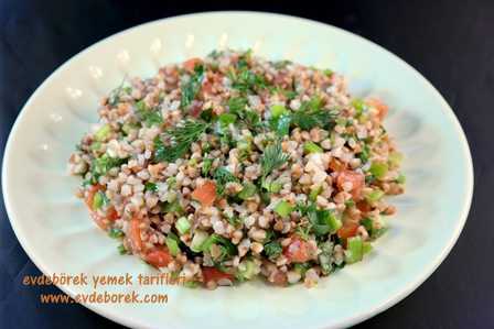 Karabuğday Salatası Tarifi