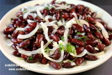 Kırmızı Fasulye Piyazı Tarifi