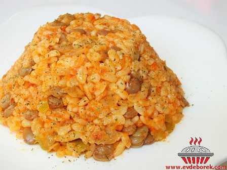 Mercimekli Bulgur Pilavı