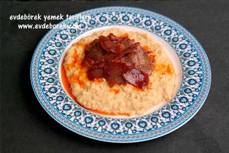 Pastırmalı Humus Tarifi