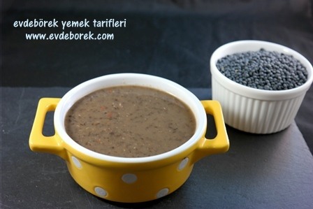 Beluga Siyah Mercimek Çorbası Tarifi