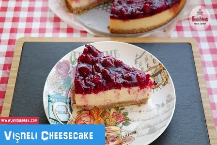 Vişneli Cheesecake Tarifi